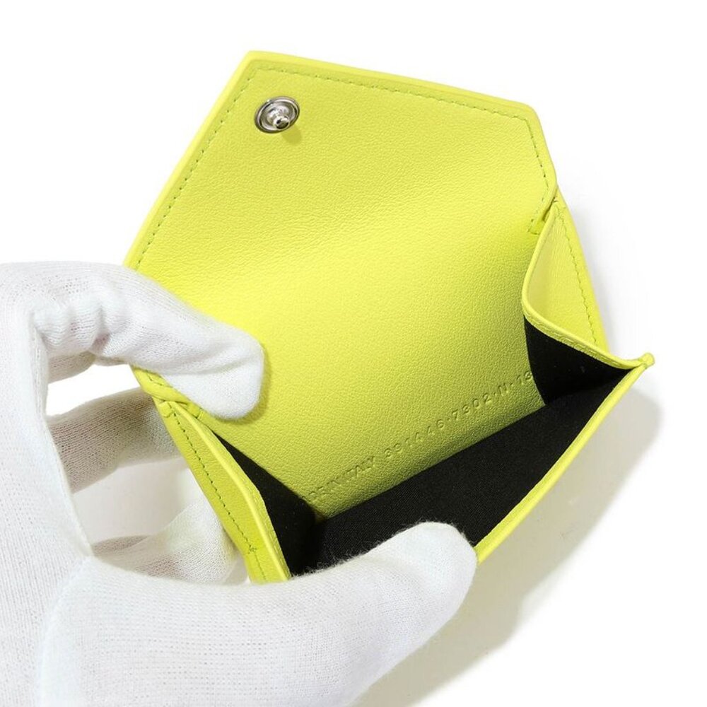 Balenciaga Trifold Wallet Paper Yellow - Picture 6 of 9